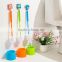 Cheap wholesale the flush toilet brush with holder