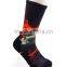 high quality sports combed cotton digital socks