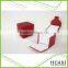 Red PU Leather Small Watch Packaging Case Paper