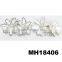 wholesale glitter korean suede crystal flower bridal hair accessories