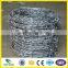 double strands with four barbs normal twist hot-dipped galvanized barbed wire mesh fence