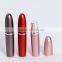 double-side aluminium perfume atomizer