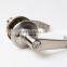 North America styleTubular zinc alloy lever lock lever door handle interior door latch types