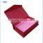 clothing packaging paper box with ribbon and custom design