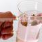 Borosilicate Clear Big Bulk Glass Tea Cups With Handle