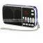 Portable pocket am fm digital radio with speaker