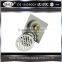 Hot sale square brass linear drain chrome plated 100*100mm shower floor drain