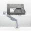 Stock Aluminum Die Casting Metal Standard Support Monitor Arm Laptop Tray