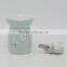 Wall Decoration Fashion Cute Shape White Ceramic Led Clamp Desk Lamp