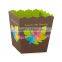 cute decorative candy bar packaging box without lid