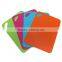 Chopping board colored plastic sheet for kitchen