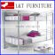Double durable modern adult solid wood bunk bed kid bed bedroom furniture