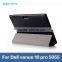 Factory Price 3 folded Crazy Horse PU Leather Magnet stand holder case cover for Dell Venue 10 pro 5055 tablet cover case