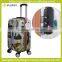 ABS+PC Hard Trolley Luggage with colourful heart printing