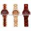 Mixed color Bewell Wristwatch Wooden Water Resistant Wooden WristWatch Women Men Bewell Wristwatch Wooden
