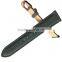 Stamp Logo Genuine Leather Canvas Fancy Wrist Band