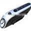 solar rechargeable emergency led light with phone charge