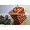 circular christmas gift metal box