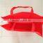 Ultrasonically welded non-woven hand bags
