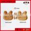 Beautiful rabbit healthy children wooden elegant cutlery set