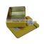 cheap rectangular tin luxury cosmetic containers/rectangular slide metal tin packaging