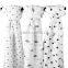 4-in-1 Cotton Baby Muslin Receiving Blankets (4 Pack)