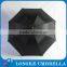 23" black straight umbrella,UV against and with Water Drop Cover