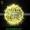 Shopping mall decoration tree decoration Dia 0.5m christmas ball light