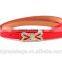 Ladies Thin Pu Leather Belt Fashion