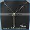 Greece women simple design wholesale fashion jewelry necklace with snap button pendant