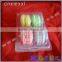 4 pcs macaron plastic macarons clamshell packaging display wholeselling blister plastic tray