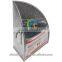 Galvanized metal pet feeder