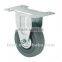Industrial Gray PVC Caster Wheel With Fixed