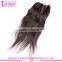 Brazilian hair straight 3 way part closure top quality 3 part closure