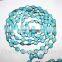 Turquoise Oval Fancy Bezel Chain Setting