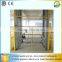 Hydraulic freight cage lift