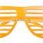 Novelty Plastic Shutter Shade glasses