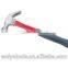8OZ-24OZ fine polishing American type claw hammer with fiberglass handle