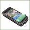 2015 New arrived book style PU leather mobile phone case for HTC One M8