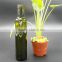 500ml dark green round glass olive oil bottle for sale