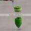 China supplier handmade glassware glass fruit infuser bottle OEM 500ml N6399