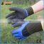 BSSAFETY oil resistant double palm coated latex glove for mechanic