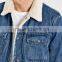 Unisex Denim Sherpa Jacket for man (LOTJ169)