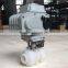 hot sale PVDF double union connection electric ball valve
