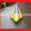 0.9mm PVC Material Single Tube Inflatable Banana Boat / Flying Fish Boat