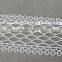 new fashion white polyester embroidery lace guipure lace trim in 5 cm for lady dress