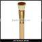 Bamboo flat vegan cosmetic buffer brush, premium buffer brush