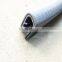 PVC decorative edge steel clip rubber u channel seal/anti-oxidation weather strip