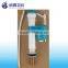 Toilet tank fill valve with brass shank