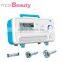 Home use portable radiofrequency and vacuum equipment for skin tightening device